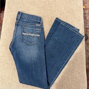 Cruel Denim Womens Abby Mid Rise Boot Cut Jeans